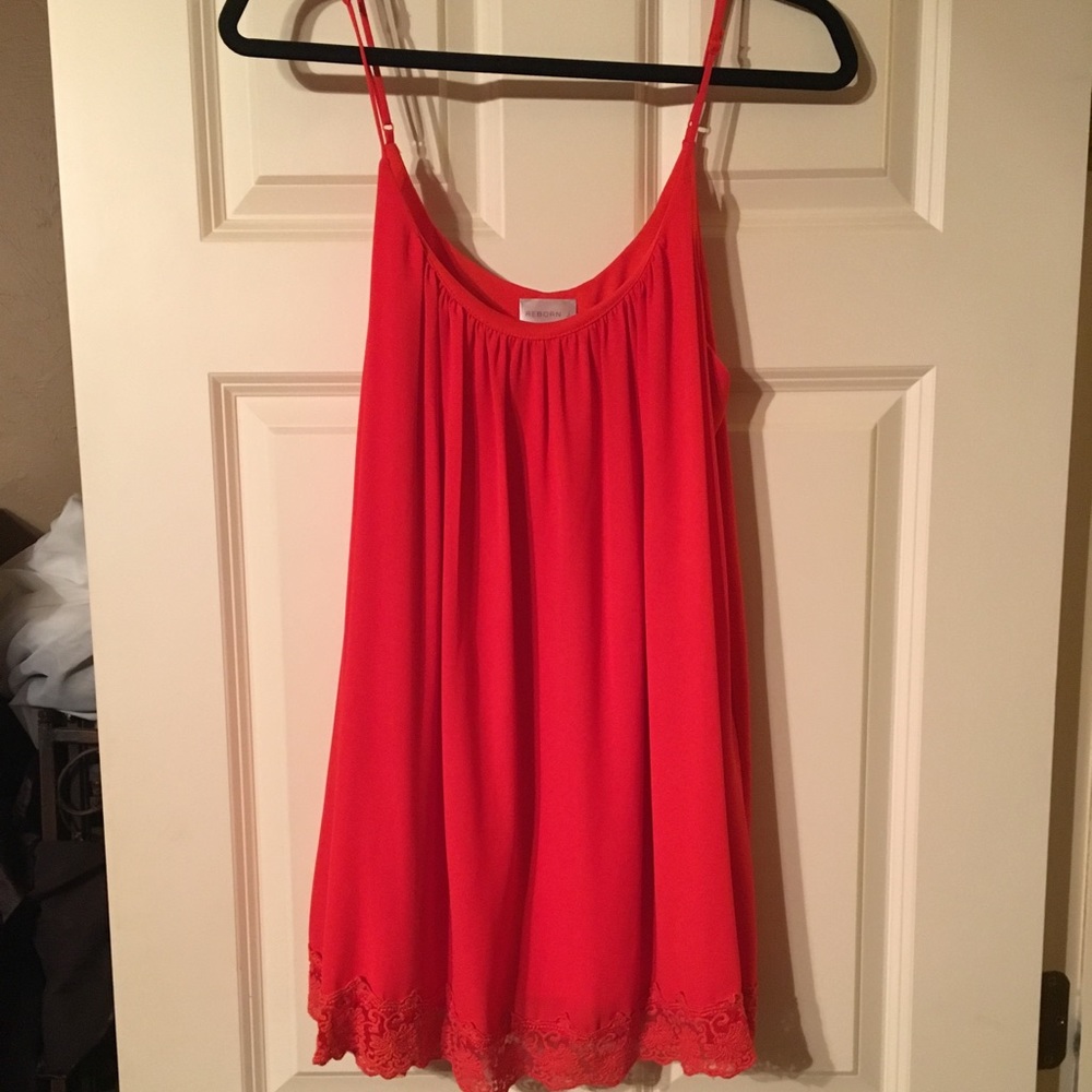 Orange/red dress